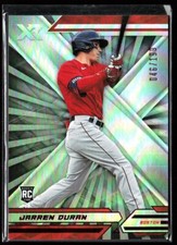 Jarren Duran (RC) 2022 Panini Chronicles XR #1  Red /199