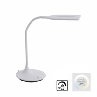 Led Tischlampe Touchdimmer Schreibtischleuchte Weiß Dimmbar Warmweiß - Kaltweiß