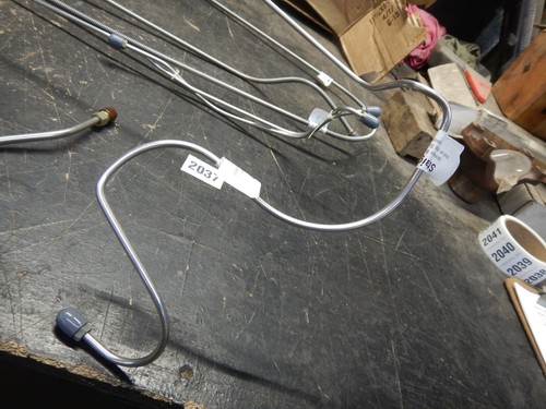 61 62 CHRYSLER INLINE TUBE STAINLESS STEEL BRAKE LINE KIT NEWPORT NEW YORKER 300 - Picture 2 of 9