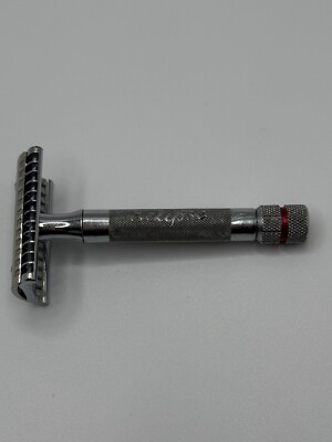 Vintage Red Ring Eclipse  DE Safety Razor Made in England