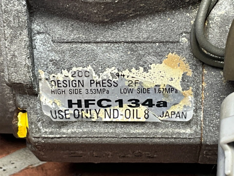 Compresor de aire acondicionado Lexus GX470 2003-2007 AIRE ACONDICIONADO OEM Foto 3 de 4