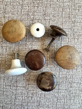 Vintage Drawer Knobs Lot of 7 Furniture Repair Retro Decor or Crafting Supplies
