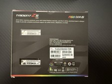 G.SKILL Trident Z5 RGB 64GB (2x32GB) DDR5-6400 RAM (F5-6400J3239G32GX2-TZ5RK)