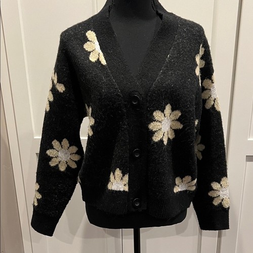 Chelsea & Theodore Chelsea & Theodore Black Black Cardigans Size XS