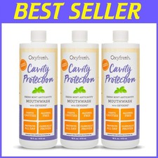 Peppermint Mouthwash for Plaque Protection   16 fl Oz