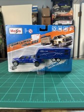 Maisto Heartland Haulers Ford Performance F350 Dually With Camper