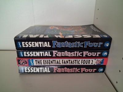 Marvel Essential Fantastic Four Vol. 1, 2, 3 & 6 US-Paperbacks   Out of Print