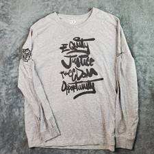 Nike Shirt Mens XL T-Shirt Justice Opportunity Freedom Equality Player Worn