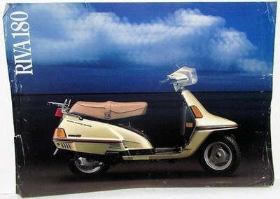 1983 Yamaha Riva 180 Motorcycle Dealer Sales Brochure Scooter Data Sheet