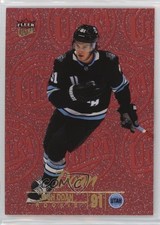 2024-25 Upper Deck Fleer Ultra Medallions Ruby Red 10/50 Josh Doan #M-39 06cs