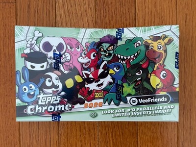 2026 Topps Chrome VeeFriends Hobby Box - Factory Sealed In Hand