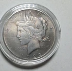 1922 Peace Dollar $1 Silver Coin Circulated Business Strike Uncertified