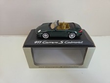 Minichamps 1/43 Porsche 911 Carrera S Cabriolet (997) - Green - WAP02001418