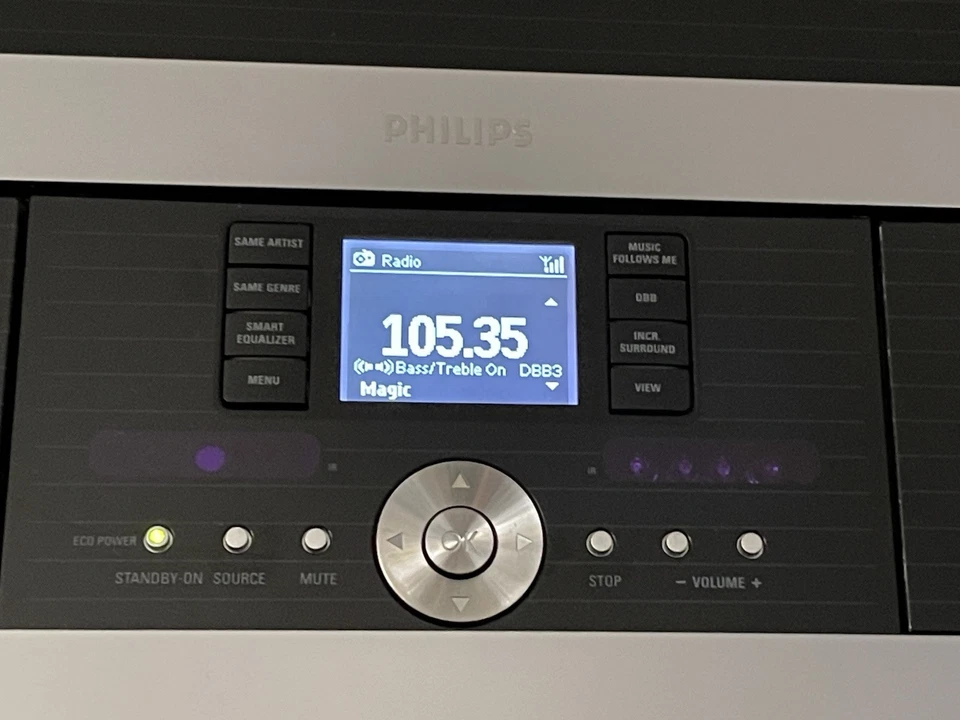 Philips Streamium WAS700 / 05 Wireless Music Station Super Sound Panel - Image 3 of 4