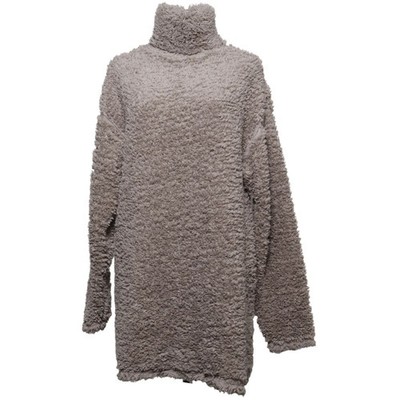 NLY Trend, Rollkragenpullover, Größe: S, Teddy Turtleneck Dress, Beige #Z51