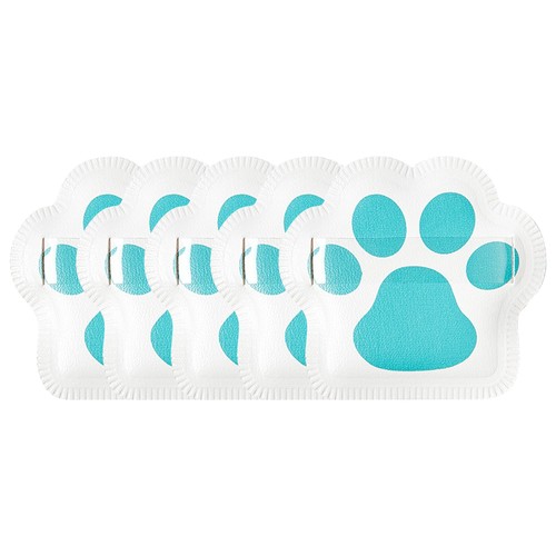 5 Colors Dual-Purpose Rubycell Cat Paw Shape Cotton Candy Bread Air Cushion Puff - Picture 9 of 24