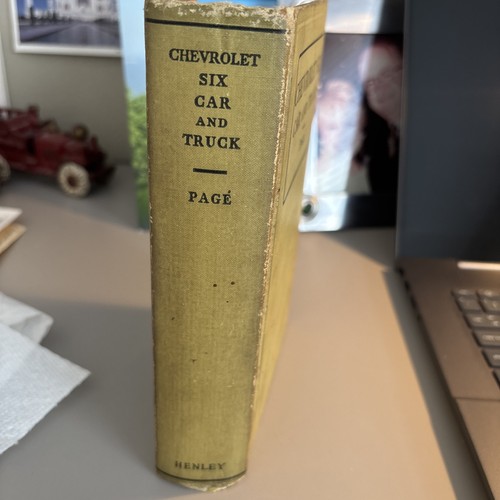 Chevrolet Six 1937 coche y camión tapa dura libro operación reparación 776 páginas - Imagen 2 de 12
