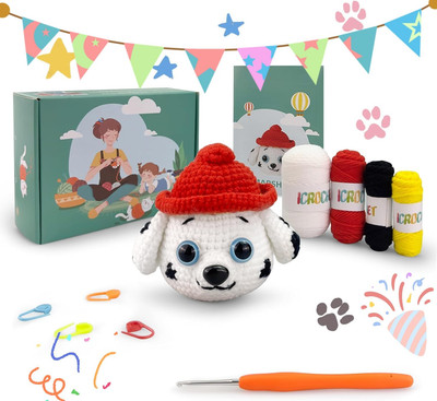 Crochet Kit for Beginners Adults -Animals Start Crotcheting - Perfect Amigurumi