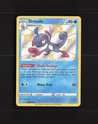 Drizzile SV026/SV122 Shining Fates Shiny Holo Rare Pokemon Card LP+