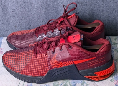 Nike Metcon 8 Team Red Crimson DO9328-600 Men's 11 Training Shoes Gym Sneakers