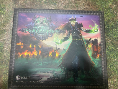 Mariucci J. Boardgame Valley of the Dead King (Kickstarter Ed) Box VG+/NM