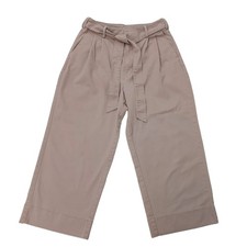 Abercrombie Fitch Womens 27 Pale Rose Trousers High Rise Wide Leg Belted