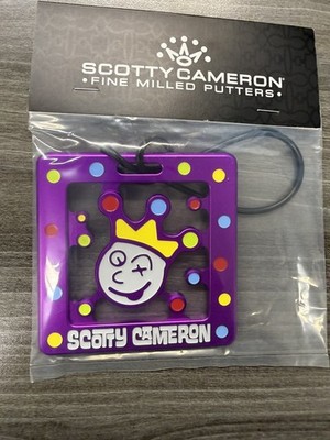 Scotty Cameron ラゲッジタグ Scotty Cameron Jackpot Johnny Bag Tag Mardi Gras 2026 Purple NEW