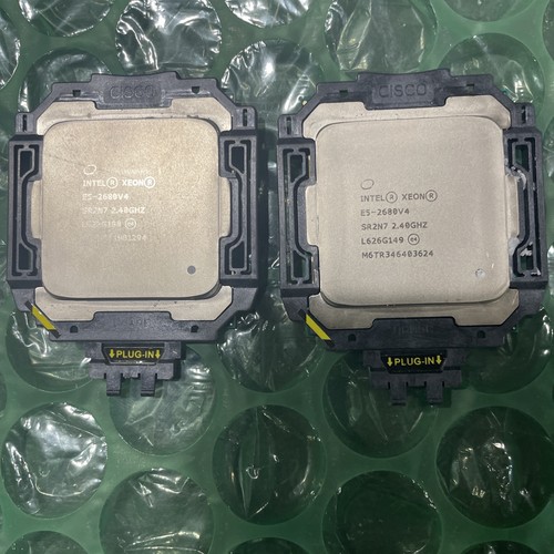 PAIR Intel Xeon E5-2680 V4 SR2N7 2.4GHz 14-Core 35 MB LGA2011-3 CPU Processor