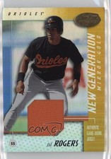 2002 Leaf Certified Mirror Gold Materials 2/25 Eddie Rogers #163 0o1