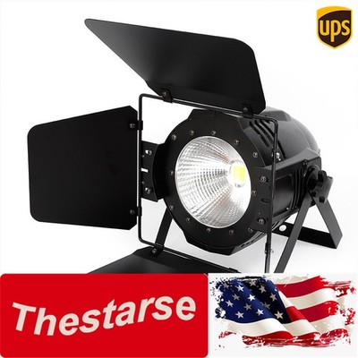 200W LED Stage Par Light COB 2in1 Portable Spot Light DJ Lighting PAR64 DMX512