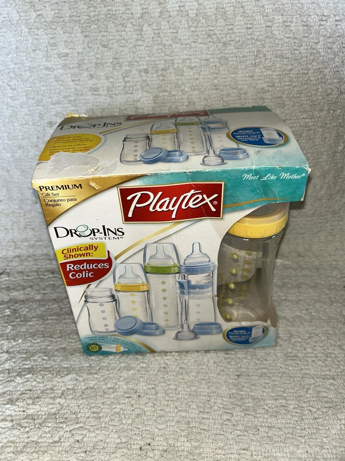 VINTAGE PLAYTEX Drop-Ins Nursers Nipples Bottle Gift Set Open Box
Opens in a new window or tab