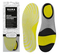 Bama Sport Performance Footbed Gel Sports Insoles Footbed Size 36/37-46/47