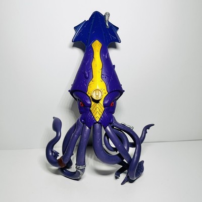 Imaginext Deep Sea Mission Purple Squid 11 X 7.5  Figure Mattel Biting Beak Toy