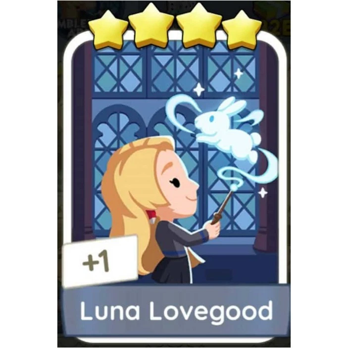 1 x luna lovegood 4⭐ sticker Monopoli_Go! - Top Seller