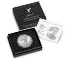 2022-W American Eagle One Ounce Proof Silver Eagle Coin with OGP Box & COA