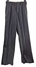 Neil Allyn Men's Black Dress Pants 30R - Formal Tuxedo Trousers - Flat Front
