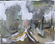 Impressionism Landscape Plein Air Original Oil Painting On Canvas 16”x20” Signed