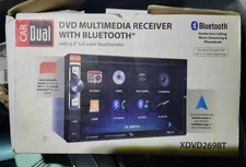 Dual Electronics XDVD269BT 6.2 inch Multimedia Touch Screen Car Stereo Receiver