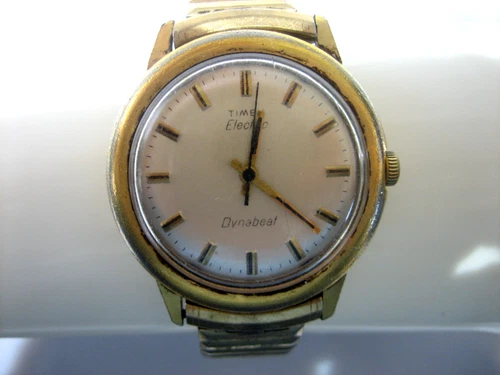 Vintage Timex Dynabeat ELECTRIC, men's watch