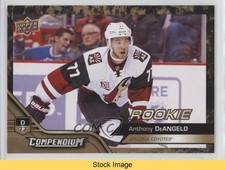 2016-17 Upper Deck Compendium Rookies Gold Anthony DeAngelo #854 READ ry2