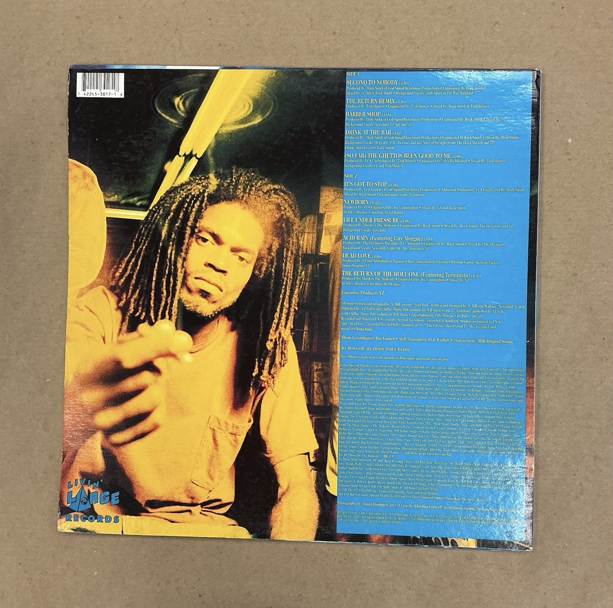YＺ THE GHE TTOS BEEN GOOD TO ME VG YZ – The Ghetto's Been Good To Me (1993) Livin' Large