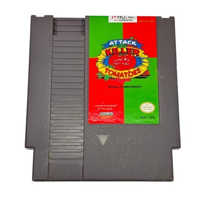 Nintendo NES - Attack Of The Killer Tomatoes Game Cartridge