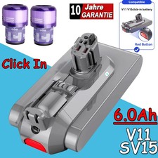 Do akumulatora Dyson V11 SV15 V15 Detect Click-In 6,0Ah 25,2V Complete Absolute Filter