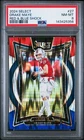 2024 PANINI SELECT RED & BLUE SHOCK #27 DRAKE MAYE ROOKIE RC PSA 8