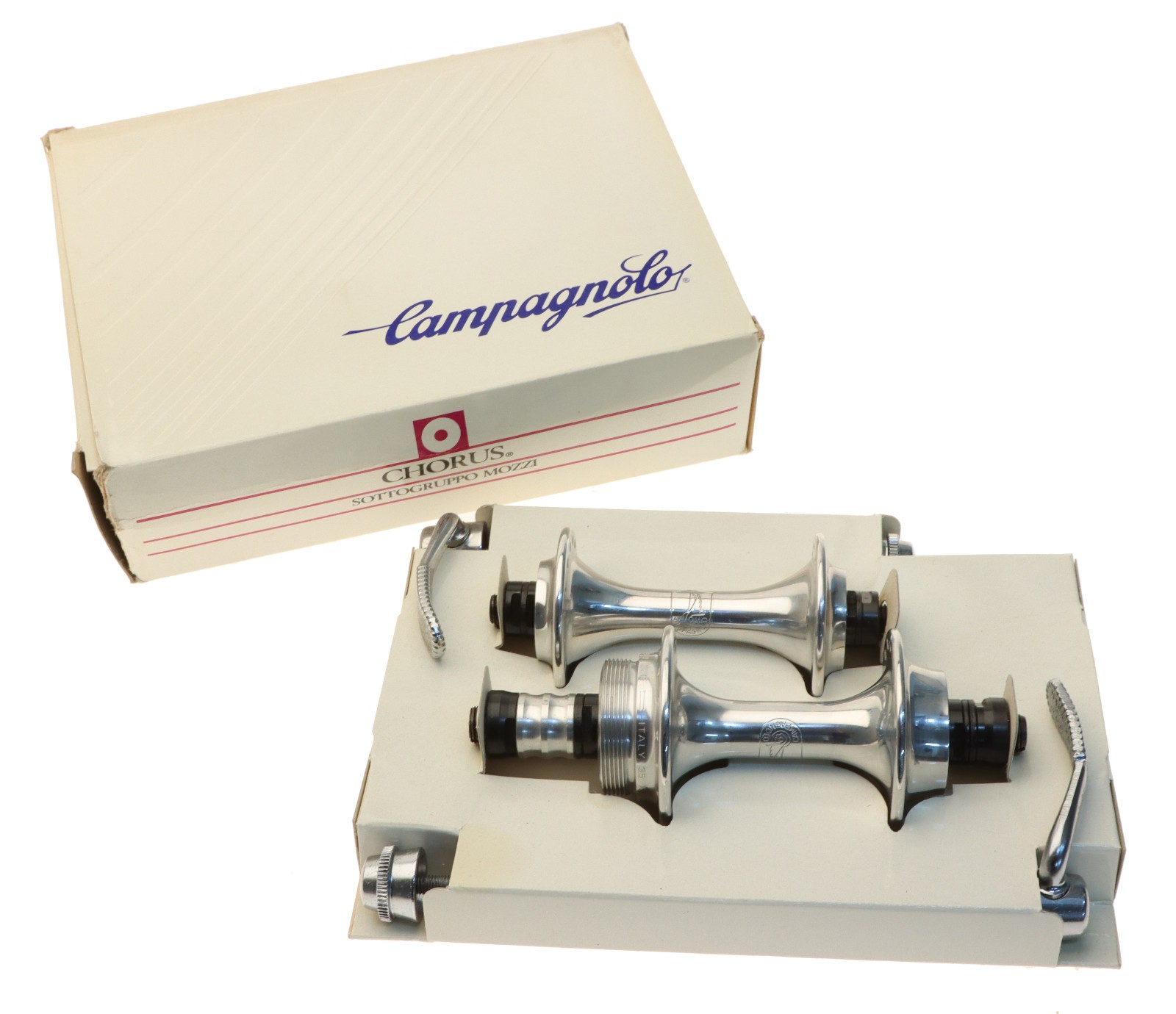 Campagnolo Chorus 32h Hubset 100mm 130mm Italian Freewheel NOS NEW NIB 34690₽