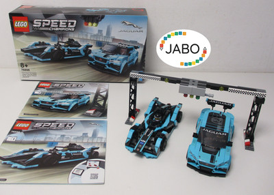 Lego 76898 SPEED CHAMPIONS Formula E Jaguar und I-PACE eTROPHY mit OVP und BA