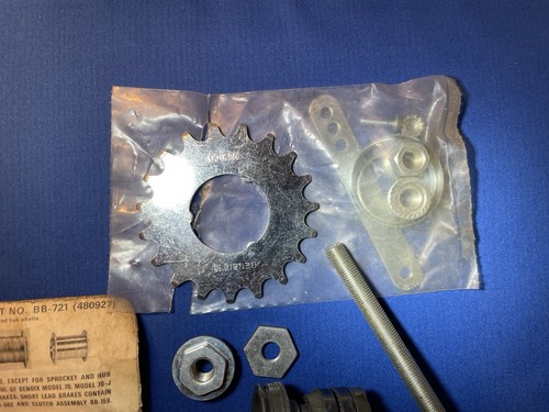 Bendix 76 Bicycle Coaster Brake Hub Gut Assembly Vintage Made In Mexico NOS - Picture 3 of 4