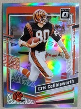 2023 Panini Donruss Optic - Cris Collinsworth #39 Silver Holo Prizm