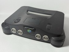 Nintendo 64 N64 PAL Console + 2 Controllers, Leads & Transfer Pak – Tested