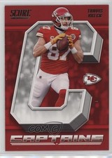 2018 Score Captains Travis Kelce #10 1gl7